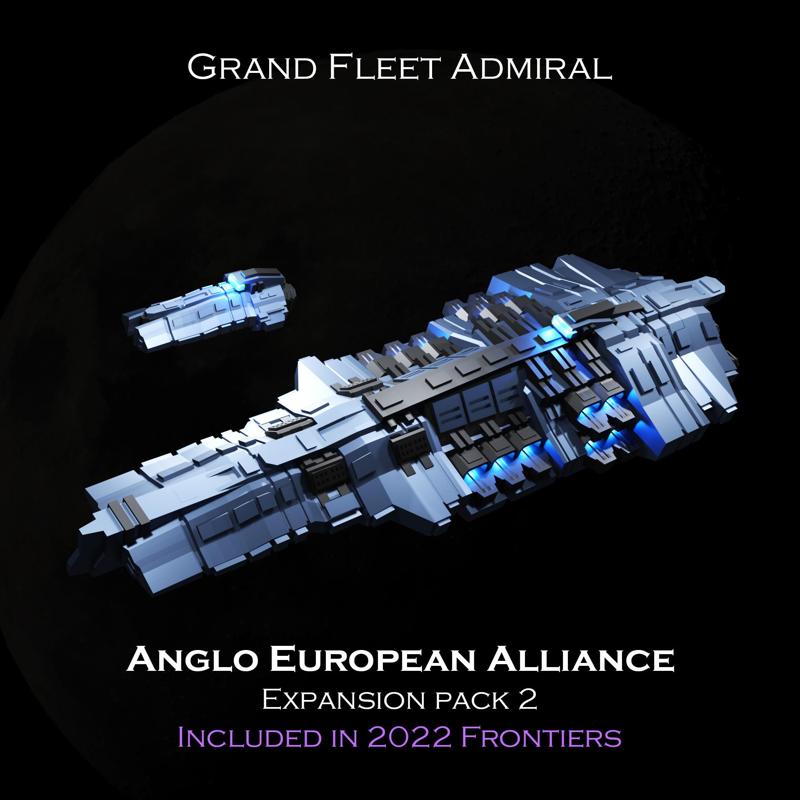 SCI-FI Ships Expansion Pack 2 - Anglo European Alliance - Presupported