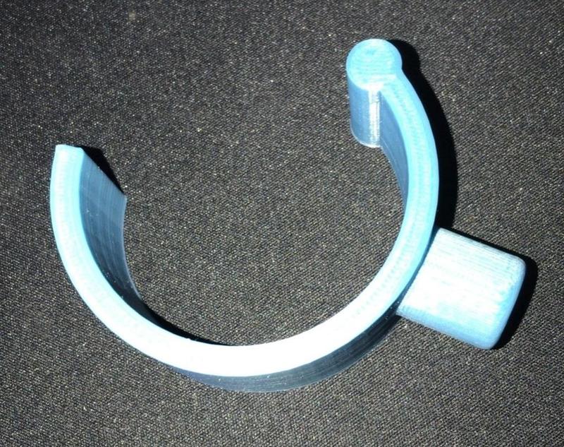 Pool cover support with 25mm PVC "Electric-Pipes"