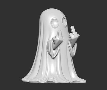 Middle Finger Ghost