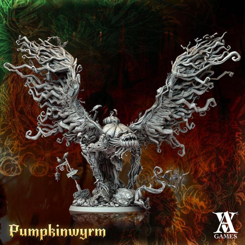 Pumpkinwyrm Dragon