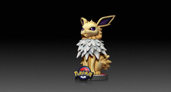 Jolteon - EEVEE EVOLUTION-POKÉMON FIGURINE - 3D PRINT MODEL