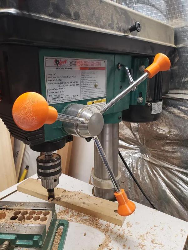 M12 Grizzly Drill Press Knob   