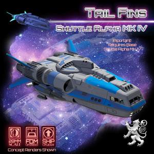 Tail Fins - Shuttle Alpha MK IV