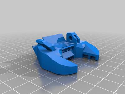 Remix/MK3S+ RHD Nozzle Fan Shroud led - fixed