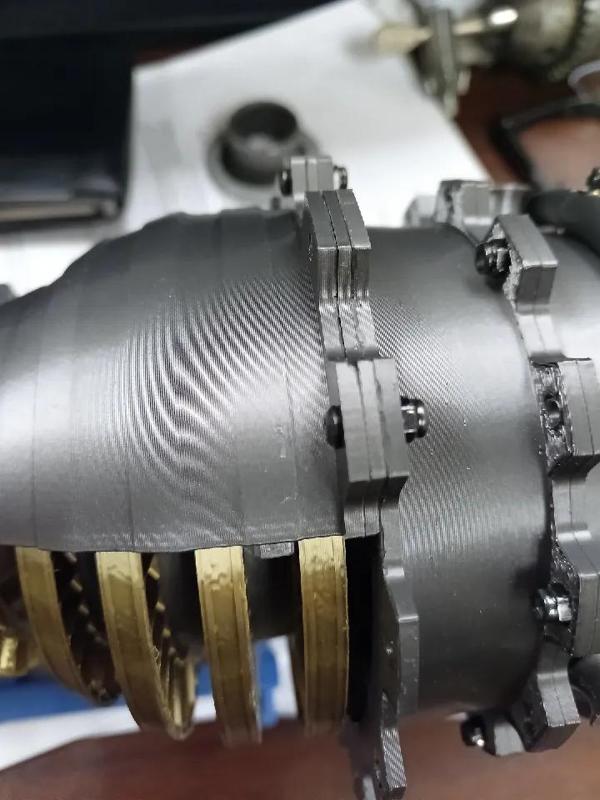 Spacer for rear impellers (for wide bearings)   