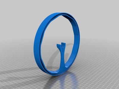 IKEA Vidja replacement ring & clip