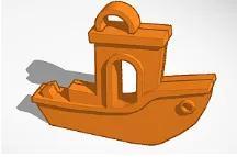 2D Benchy Keychain   