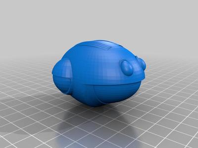 Heavy Metal Smiley Spaceship