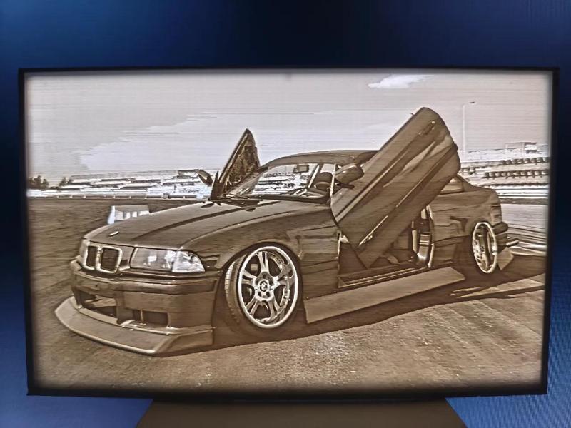 BMW E36 litophane   