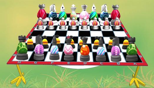 Echiquier de Pâques  Easter chess   