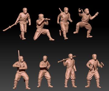 ninjas shinobi set 1