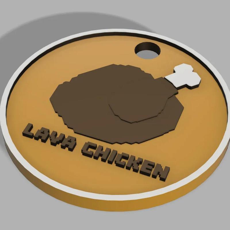 Lava Chicken medallion   