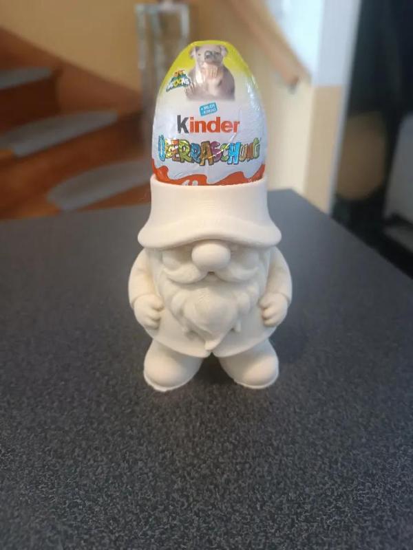 Eierbecher Gnome Ostern   