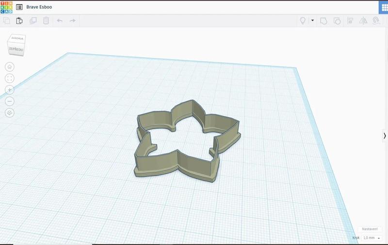 Vykrajovátko - hvězdička   