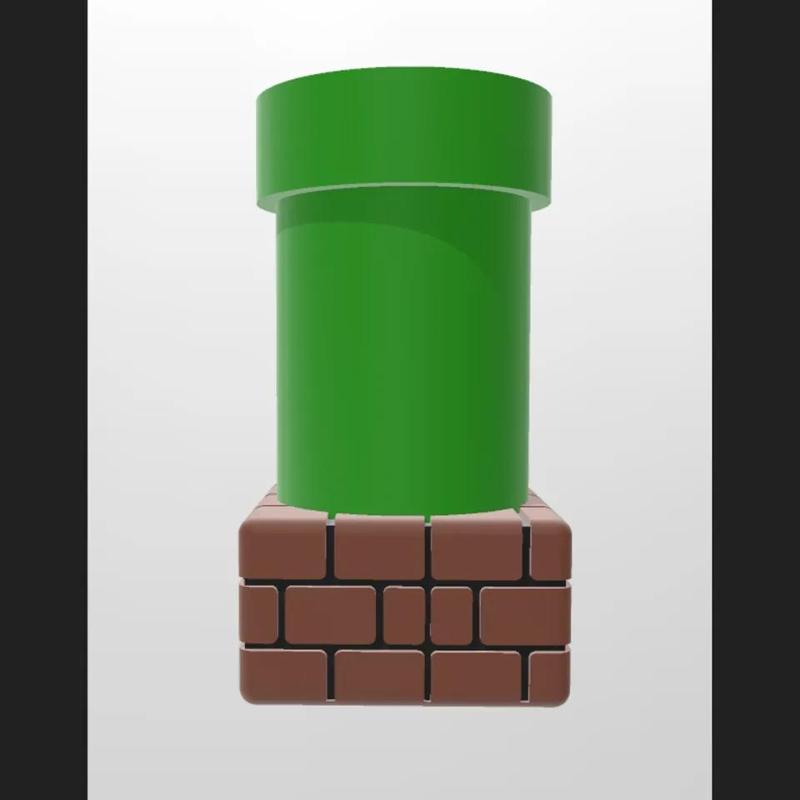 Mario Pipe Monster Koozie   