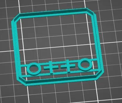 OttO diy themed cookie cutter   