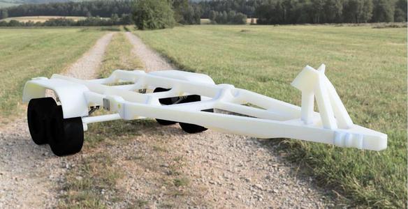 RC Boat Trailer