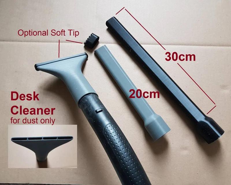 Vaccum Nozzles (Desk Cleaner and Long Nozzle)   