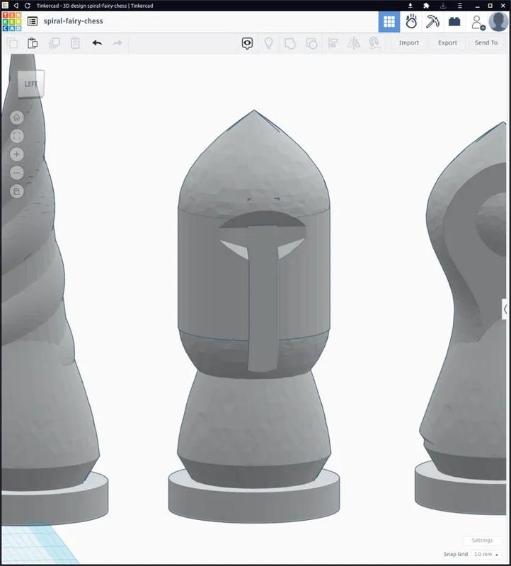 Corinthian Chess Soldier - Vase Mode   