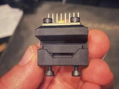 ADXL345 Bed Y Axis CAPTIVE Mount Clamp! No bed damage!!   