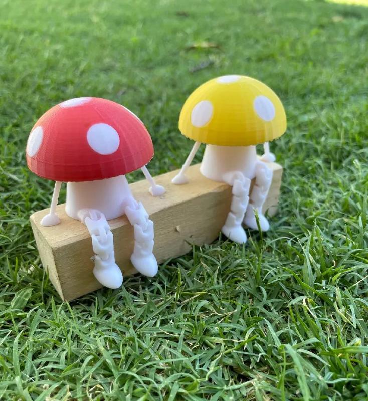 articulated toadstool with arn   