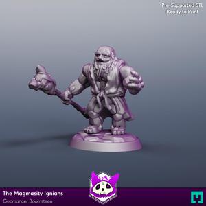 The Magmasity Ignians - Geomancer Boomsteen