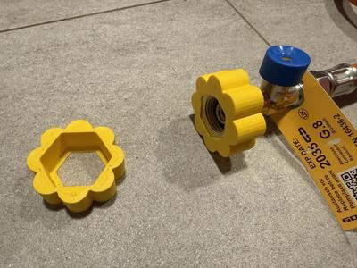 Screw nut bolt holder socket knob G8 GAS CZ   