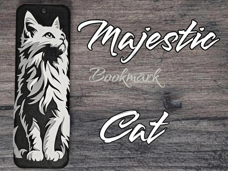 Majestic Cat -Bookmark   