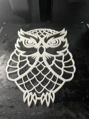 owl silhouette   
