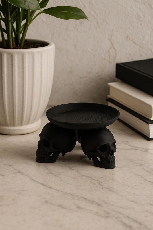Skull Trio Tray - For Those Who Like Their Decor a Little Bit Deadly
