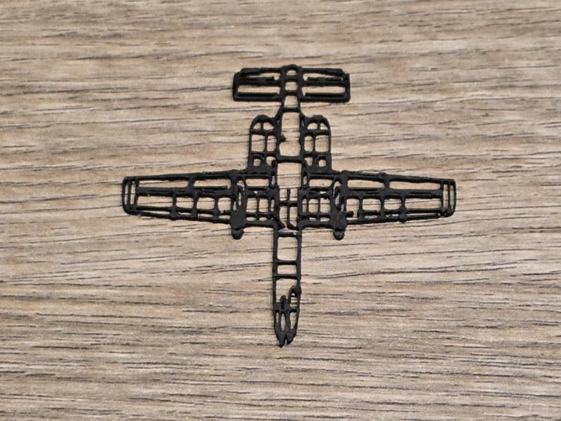 A10 Thunderbolt Wall Art Minimalist Silhouette