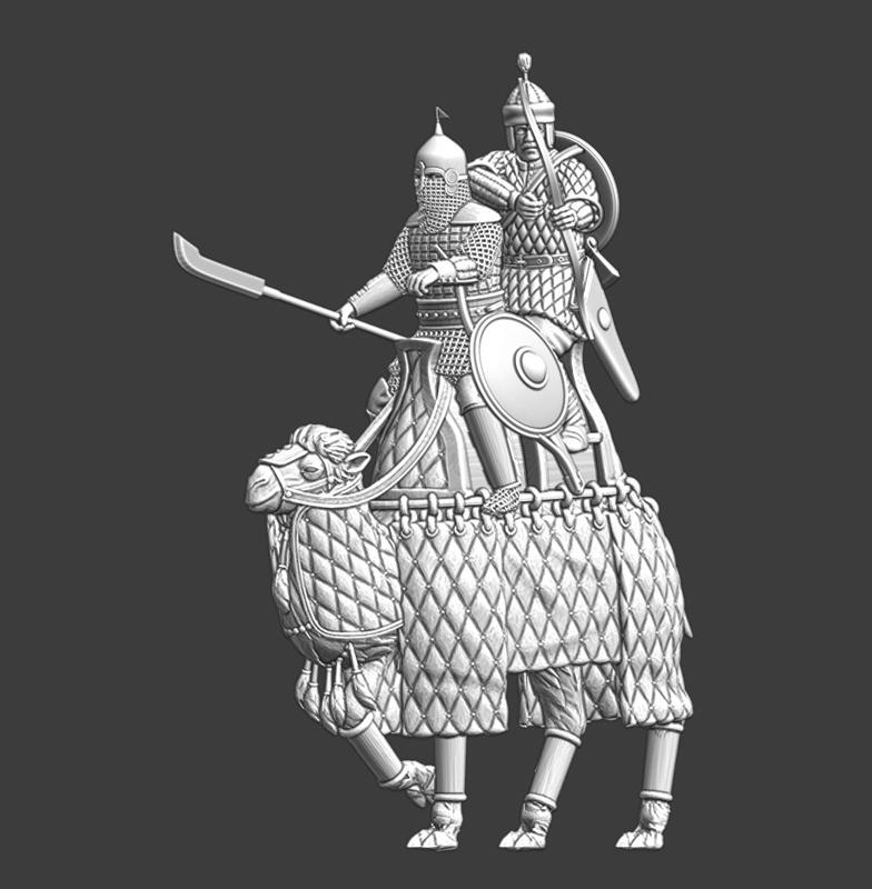 Mongol Golden Horde - Auxiliary Camel Warriors