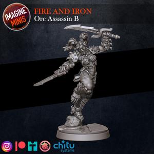Fire and Iron - Orc Assassin B