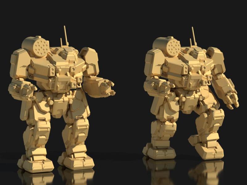 Thunderbolt TDR-5S for Battletech