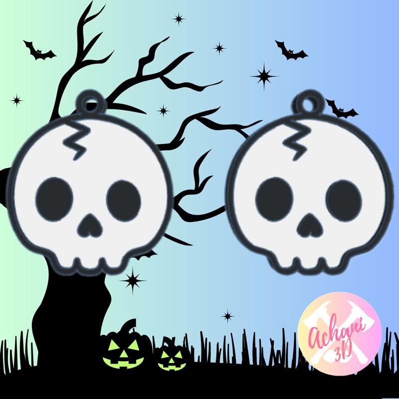 Earrings/Halloween Earrings- Skull