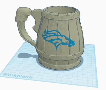 Broncos Stein Koozy