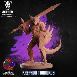 Krephon Thundros - Warforged Dragonborn