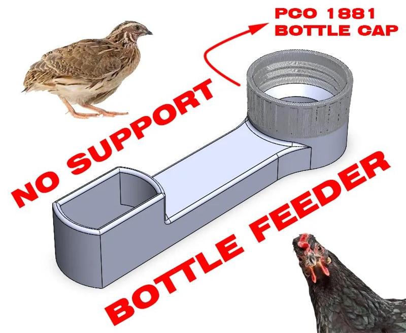 Clean Water Silo PET Bird Waterer   
