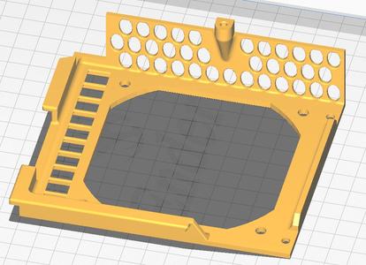 Ender 3 v2 Mainboard Cover 92mm fan