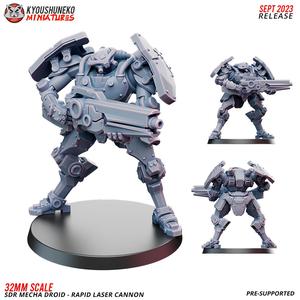 SDR Mecha Droid Rapid Laser Cannon