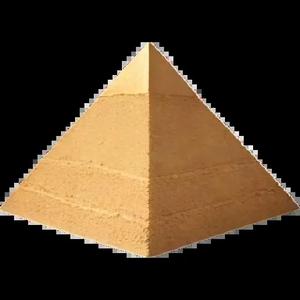 Ancient Egypt pyramid.   
