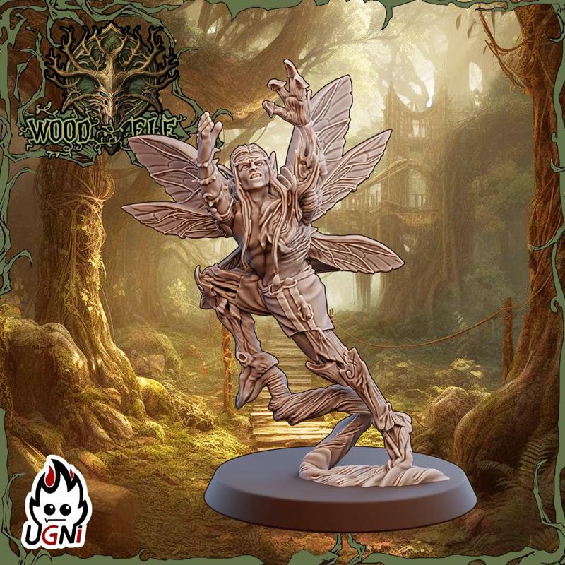 x2 Elf Catcher #01 - Wood Elf - Fantasy Football