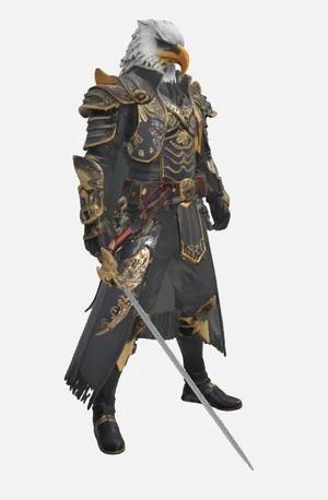 HOMBRE PAJARO GUERRERO   