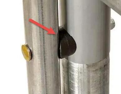 Safety Net Pole Bracket   