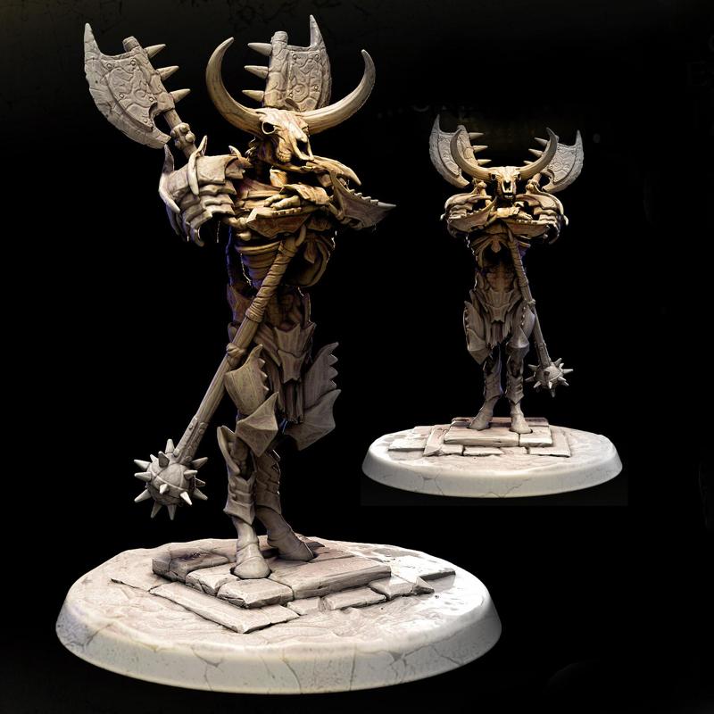 SkeleTaur (Undead Minotaur)(pose 2 of 4)