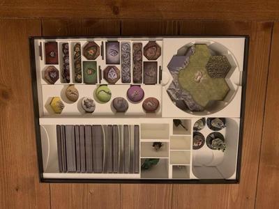Mage Knight +Expansions Box Insert - Base Game Box