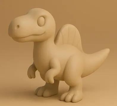 Spinosmile – Dino à voile tout doux   