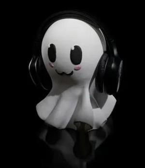 Gentle Ghost Headphone Holder   