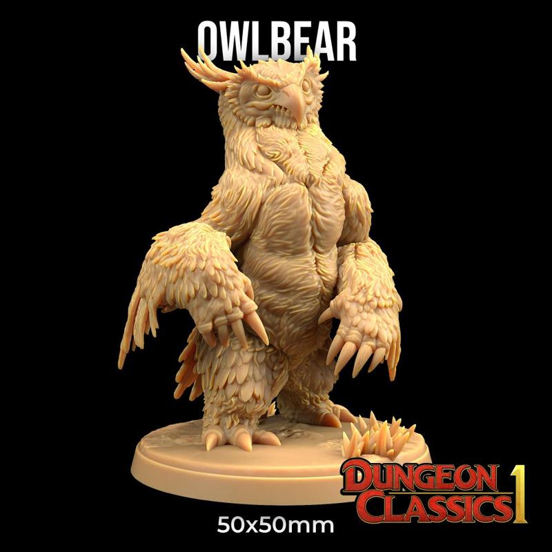 Owlbear | PRESUPPORTED | Dungeon Classics