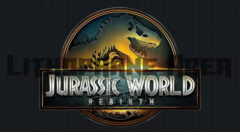 Jurassic World Movie Lithophane   